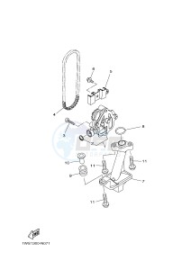 MT07A MT-07 ABS 700 (1XB9) drawing OIL PUMP