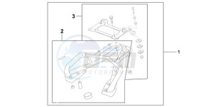 VFR8009 Australia - (U / MME) drawing REAR CARRIER