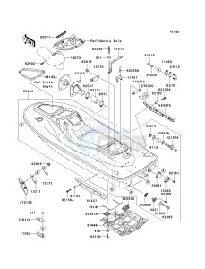 JT 1500 A [STX-15F] (A6F-A9F) A9F drawing HULL -- A9F- -