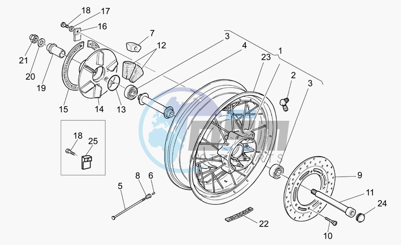 Rear wheel