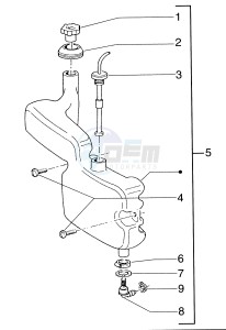 Skipper 125-150cc drawing Oil tank