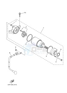 XT1200Z (23PM) drawing STARTING MOTOR