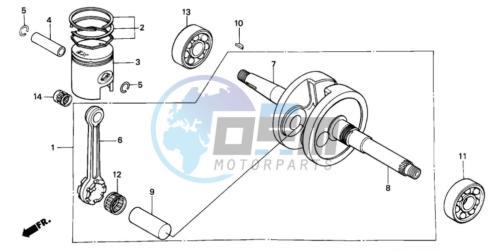 CRANKSHAFT/PISTON