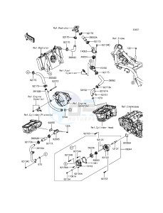 NINJA 300 EX300AGF XX (EU ME A(FRICA) drawing Water Pipe