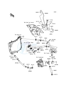 NINJA H2R ZX1000YHF EU drawing Water Pipe