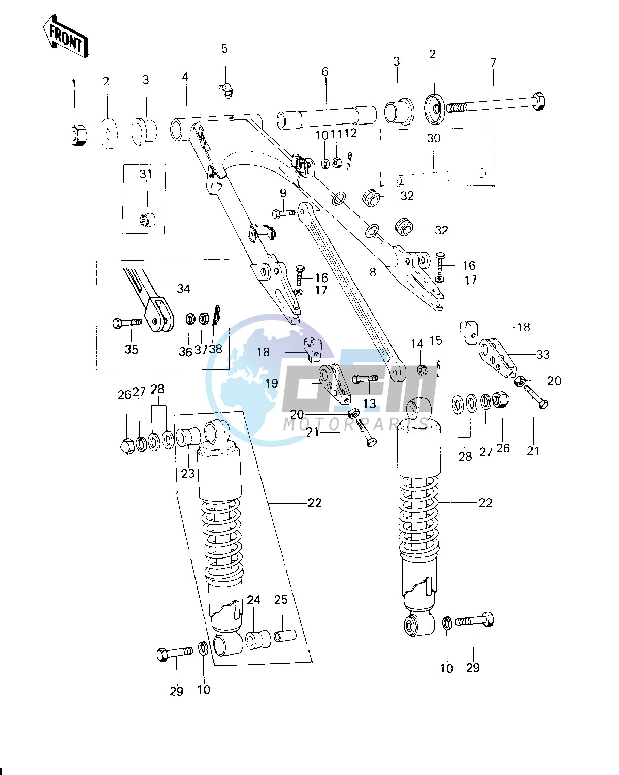 SWING ARM_SHOCK ABSORBERS