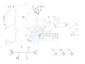 Liberty 125 4t ptt (SL) SL drawing Main cable harness