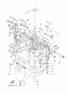 F200BETX drawing FRONT-FAIRING-BRACKET