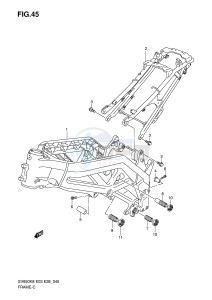 SV650 (E3-E28) drawing FRAME