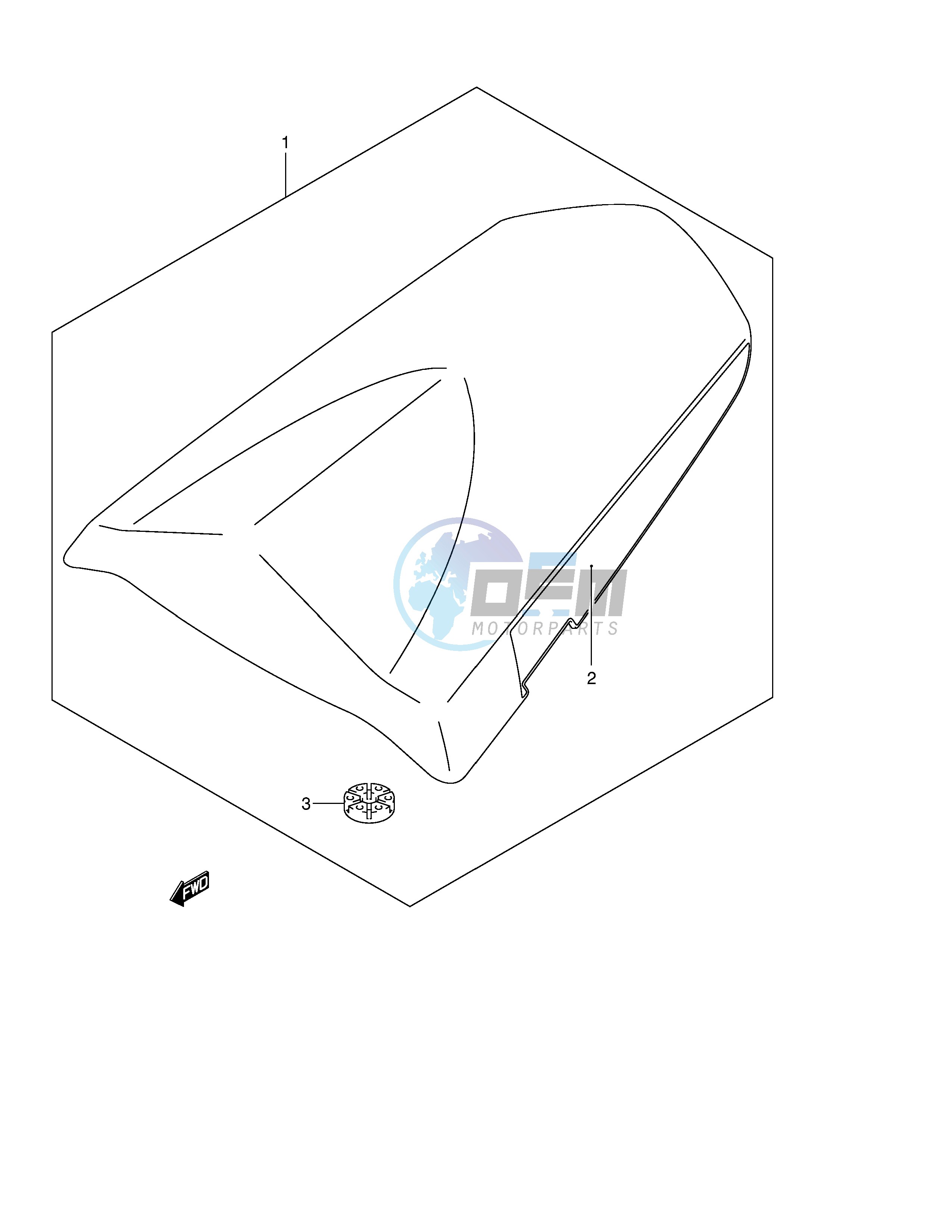 SEAT TAIL BOX (MODEL K3)