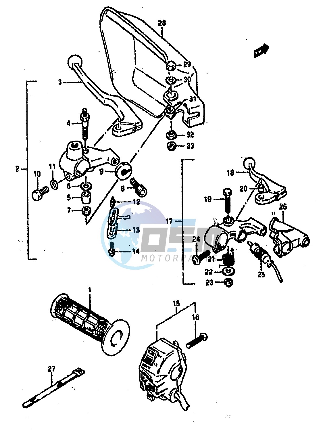 LEFT HANDLE SWITCH