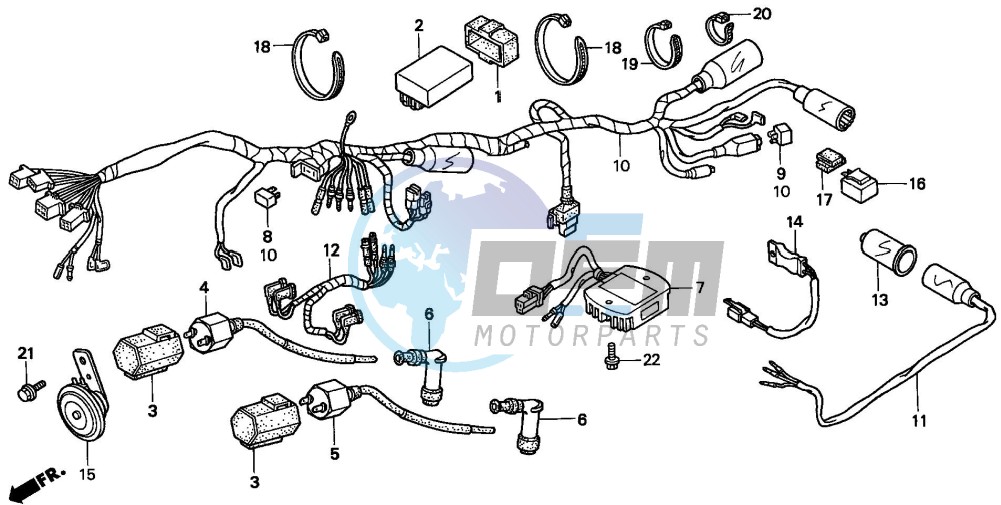 WIRE HARNESS/ IGNITION COIL