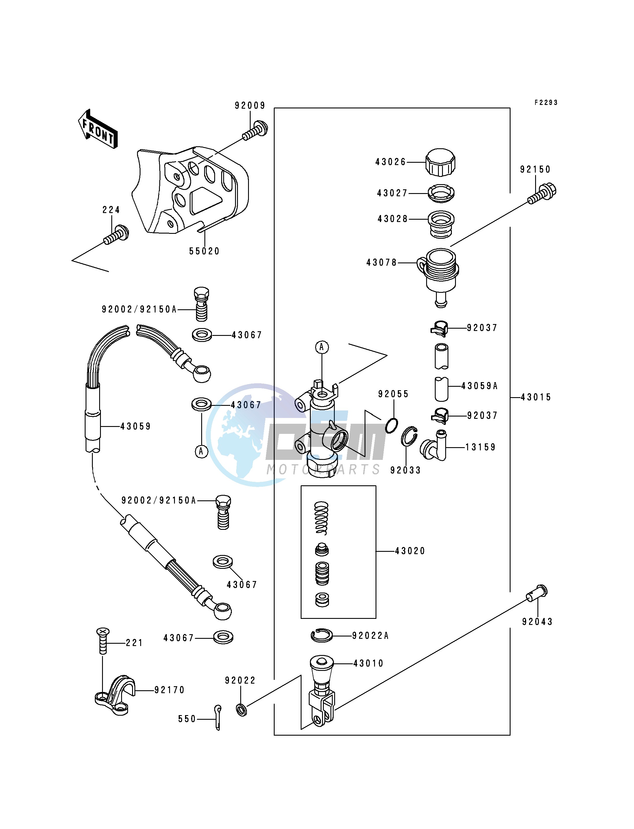 REAR MASTER CYLINDER