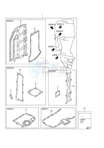 df 115A drawing Gasket Set