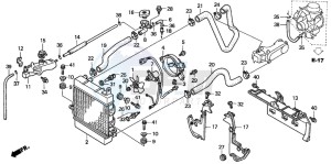 NSS250 drawing RADIATOR