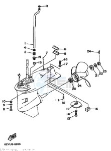 FT50B drawing LOWER-CASING-x-DRIVE-2