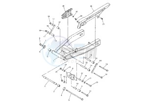 FZS FAZER 600 drawing REAR ARM