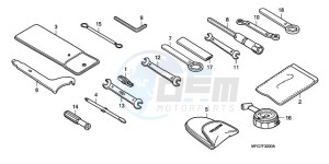 CB600FA39 Spain - (SP / ABS ST 25K) drawing TOOLS