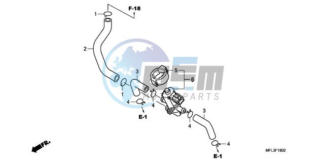 AIR INJECTION CONTROL VALVE