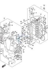 DF 225 drawing Throttle Body