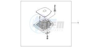 SCV100F LEAD drawing MINI RACK KIT