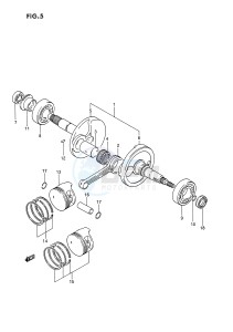 LT-F250 (E28) drawing CRANKSHAFT