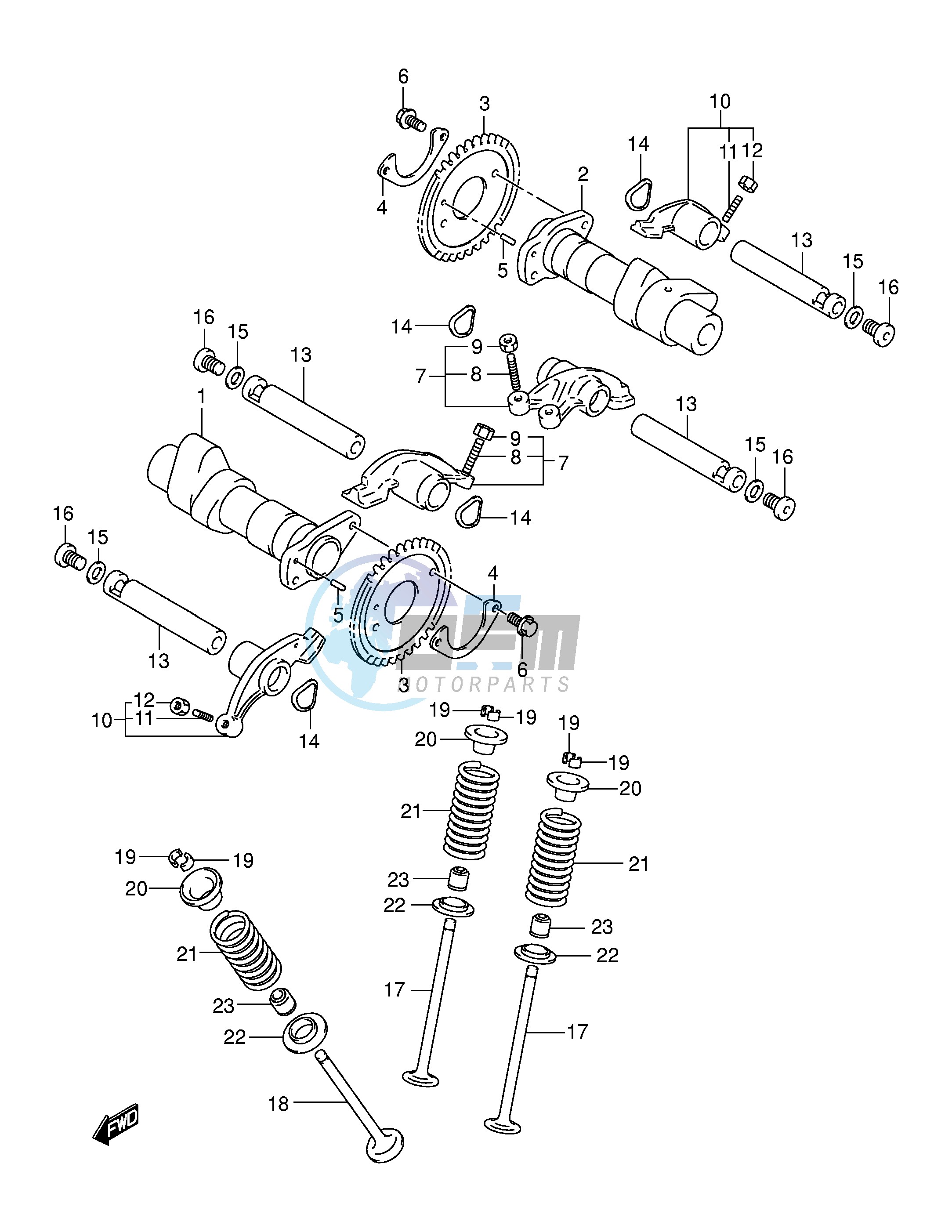 CAMSHAFT - VALVE