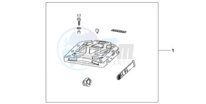 CBF10009 Europe Direct - (ED) drawing RR.CARRIER BASE