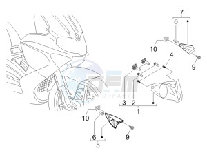 Runner 50 SP drawing Head lamp - Turn signal lamps