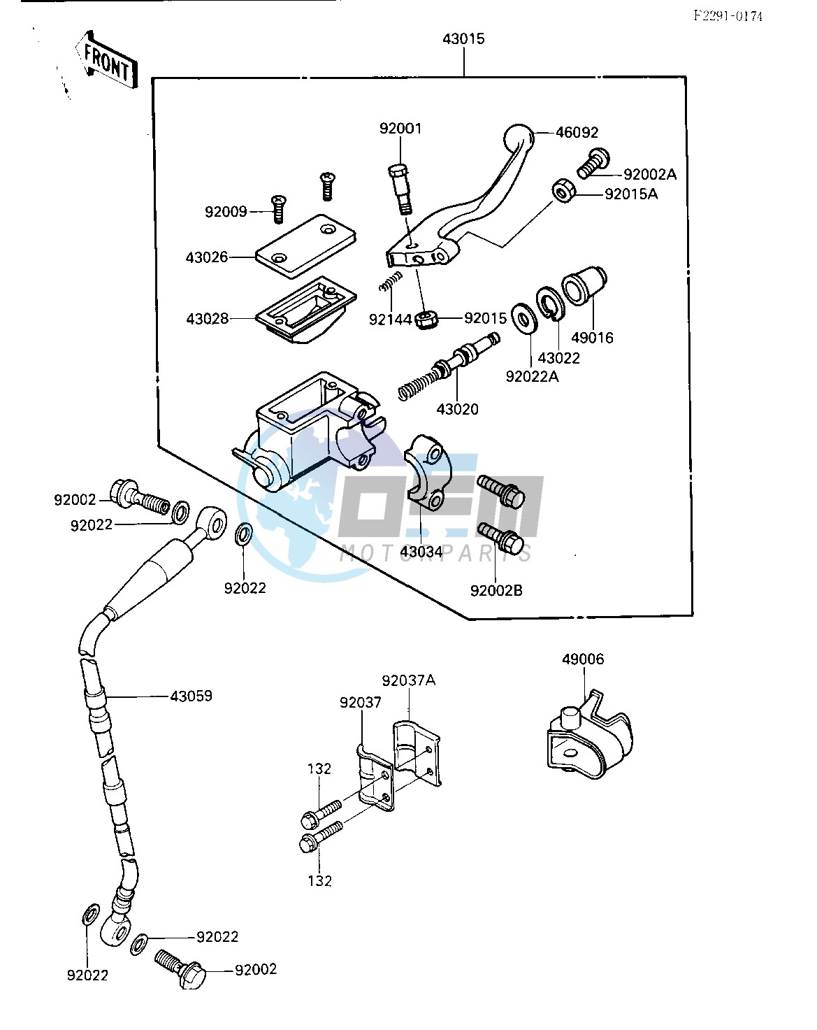 FRONT MASTER CYLINDER