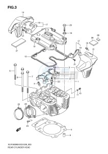 VLR1800 (E3-E28) drawing REAR CYLINDER HEAD