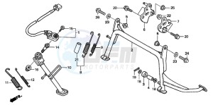 FJS600A SILVER WING drawing STAND