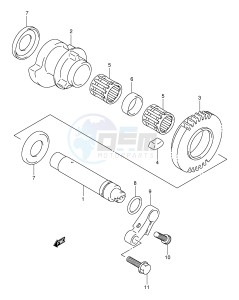 GSX1300R (E2) Hayabusa drawing CRANK BALANCER