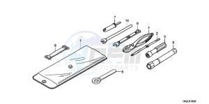 TRX500FPAC drawing TOOLS