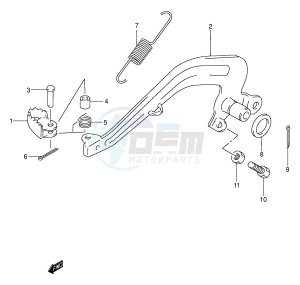 RM80 (P3-P28) drawing REAR BRAKE