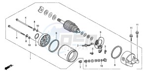 FJS400D SILVER WING drawing STARTING MOTOR