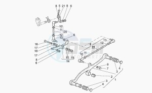 California 1100 Stone Special Sport drawing Gear lever