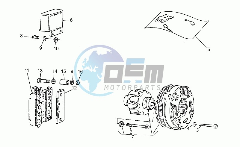 Bosch alternator-regulator