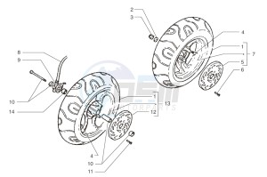 Ark LC LIMITED- Matt Black-Black 125 drawing Front wheel-Rear wheel