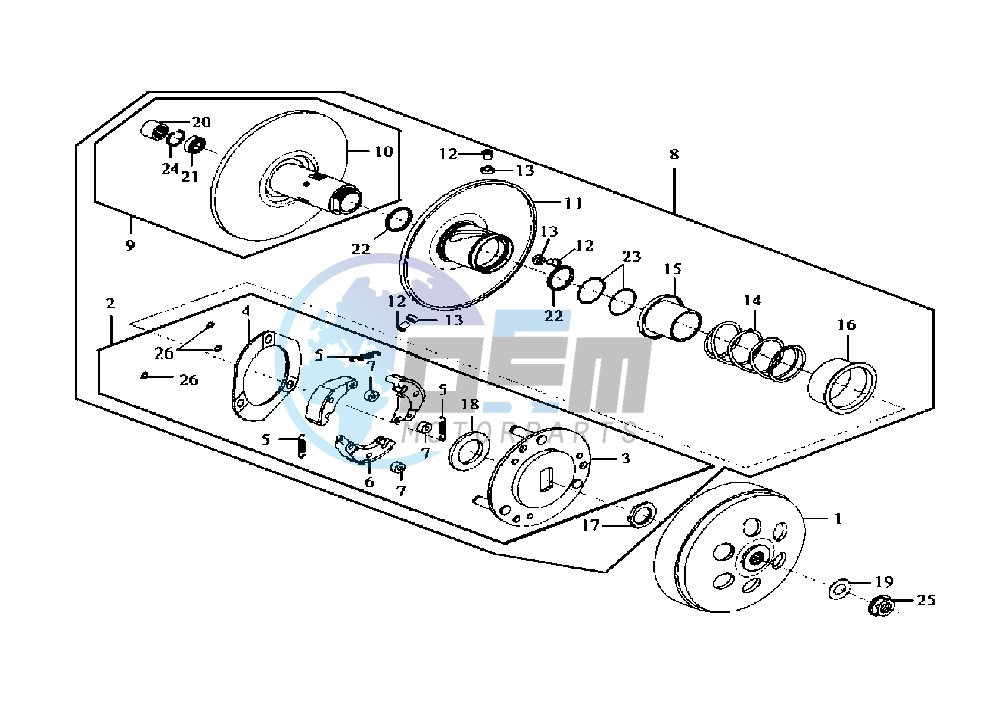 DRIVEN PULLEY