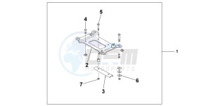 SH125 drawing CARRIER BRACKET