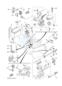 XP500 T-MAX 530 (59CM) drawing ELECTRICAL 1