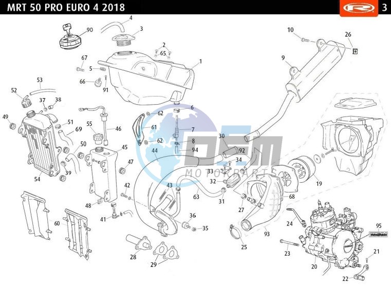 TANK-EXHAUST-RADIATOR