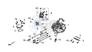 HD 2 125 drawing CYLINDER HEAD CPL