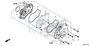 NC700SDD NC700S Dual Cluth ABS 2ED drawing WATER PUMP