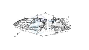 MAXSYM 400I (L8) EU drawing REAR LIGHT / REAR SUSPENSION