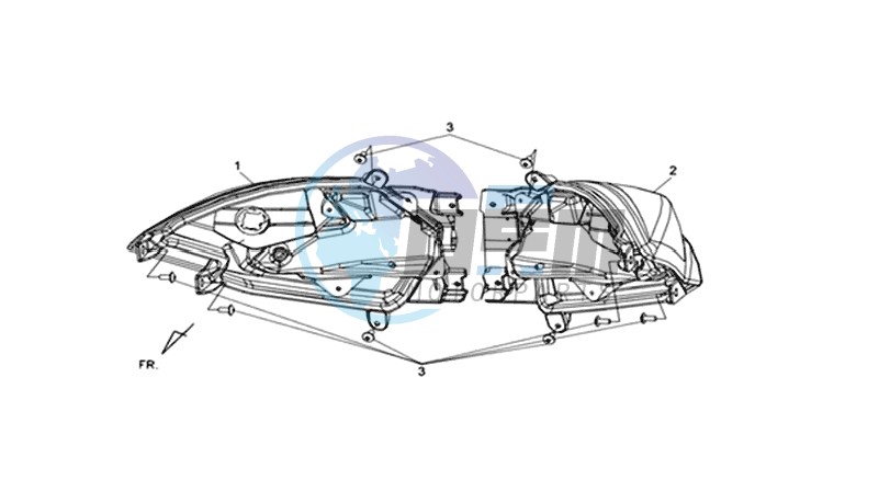 REAR LIGHT / REAR SUSPENSION