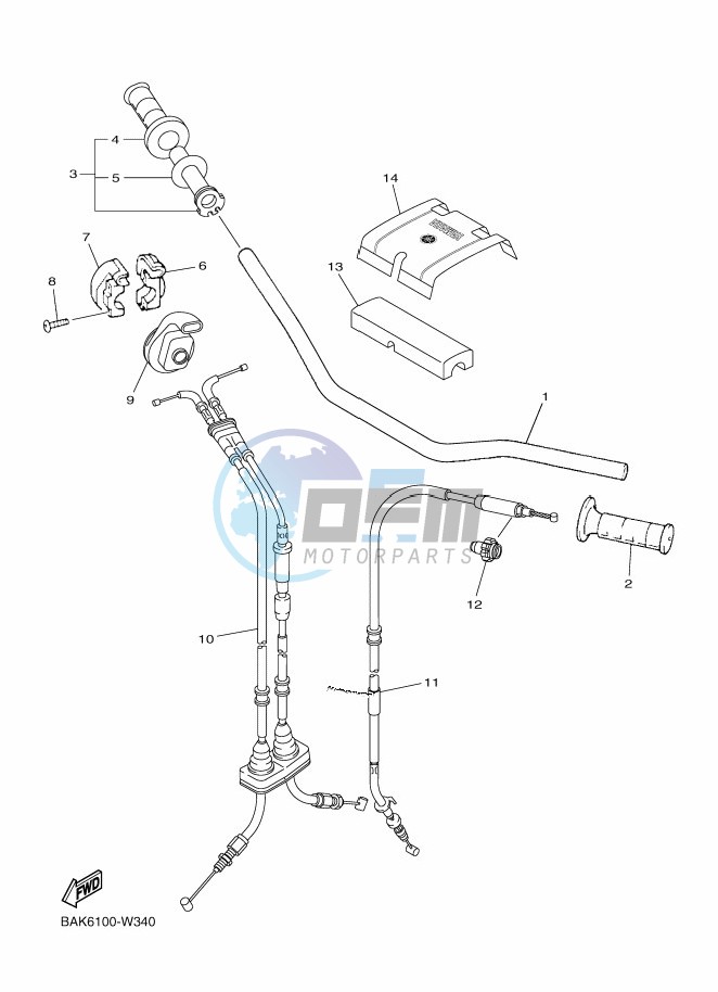 STEERING HANDLE & CABLE