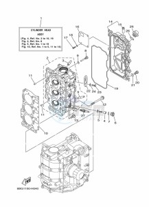 F40FEHDL drawing CYLINDER--CRANKCASE-2