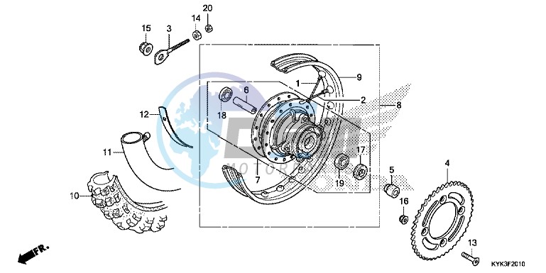 REAR WHEEL